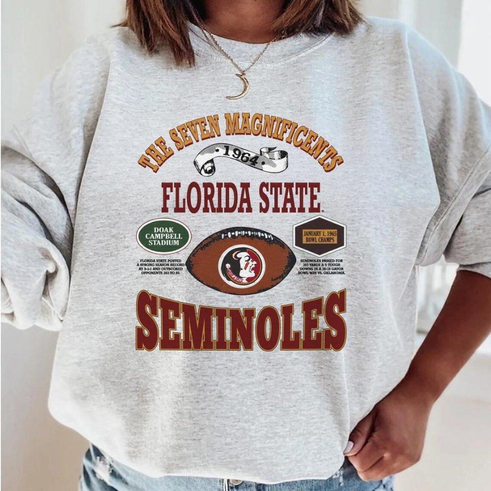 Florida State Seminoles Seven Magnificents NCAA Fan Sweatshirt